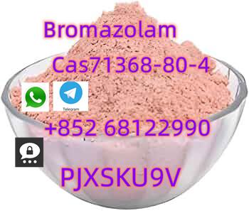 whatsapp+852 68122990Supply high quality Bromazolam cas 71368-80-4