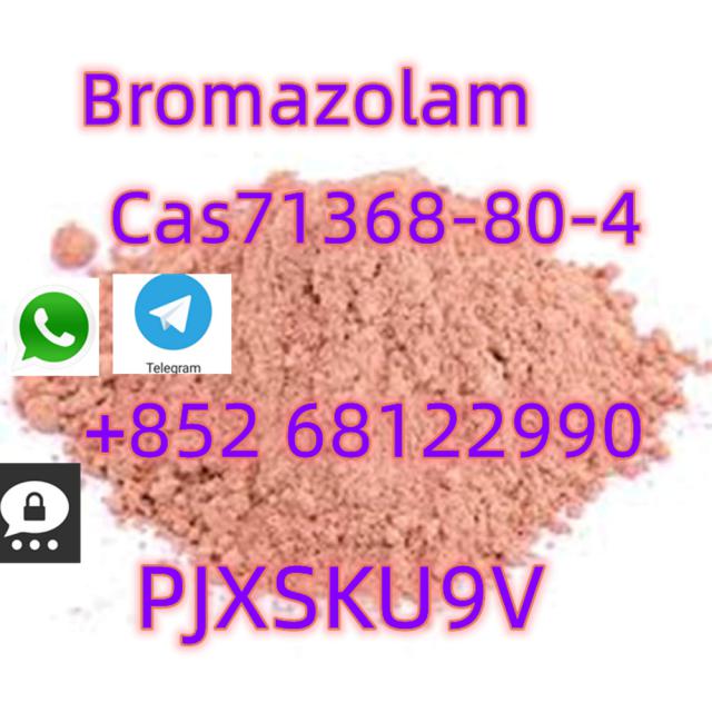 whatsapp+852 68122990Supply high quality Bromazolam cas 71368-80-4
