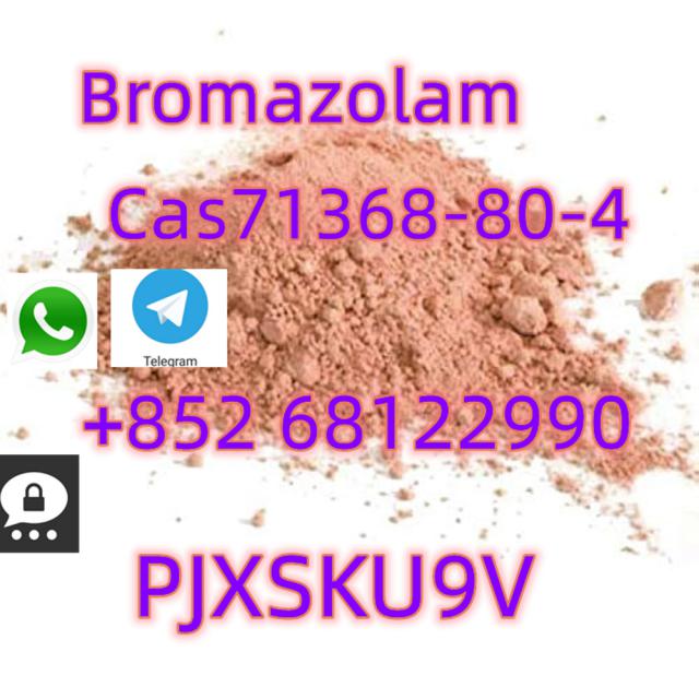 whatsapp+852 68122990Supply high quality Bromazolam cas 71368-80-4