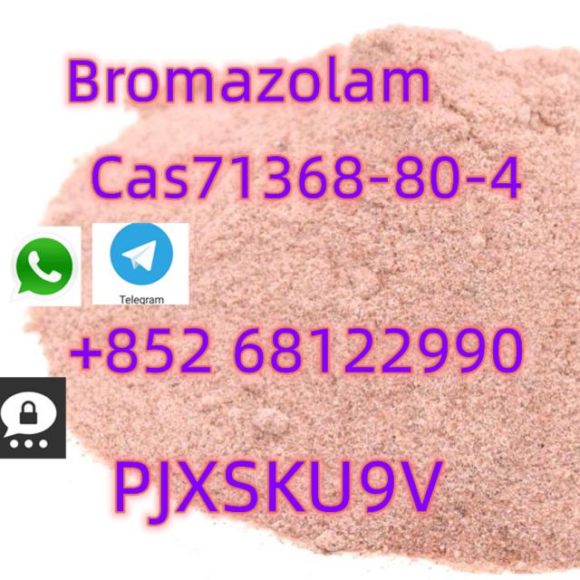 whatsapp+852 68122990Supply high quality Bromazolam cas 71368-80-4