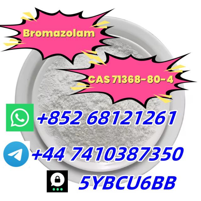 +852 68121261 Hot sale product Bromazolam C A S 71368-80-4