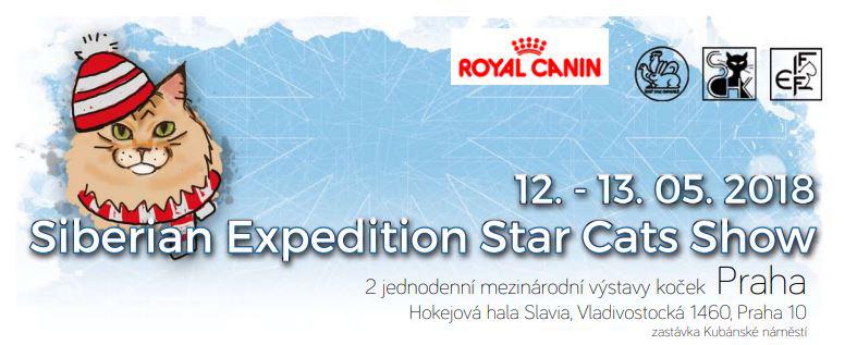 Siberian Expedition Star Cats Show (FIFe) - 12. - 13. kvtna 2018