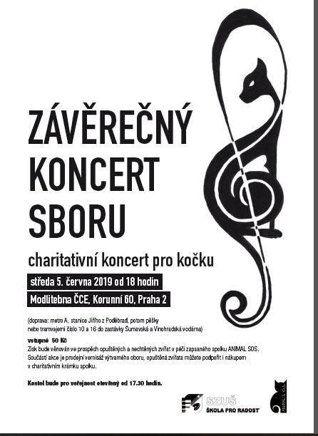Charitativn koncert pro nae koky - 5. ervna 2019