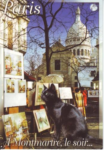 Nzev: A Montmartre, le soir / Vystavovatel: Soa (Bastien)