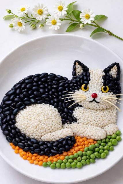 Vojta ��kal, �e by to ne�jedl.-))
Pr�, kde je maso?.-))