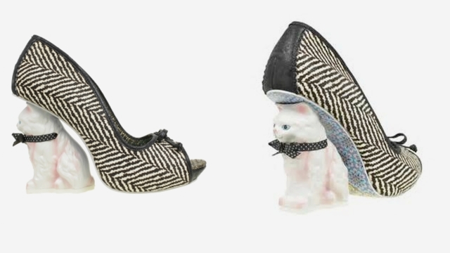 Kočkami inspirované boty