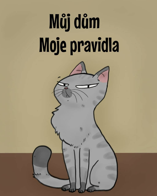 Komiks Creepy kočky: Kočka, paní domácí. Modrý kocouř.cz