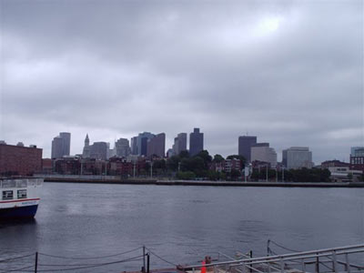 Boston: je vidt, e mrakodrapy opravdu drpou mraky