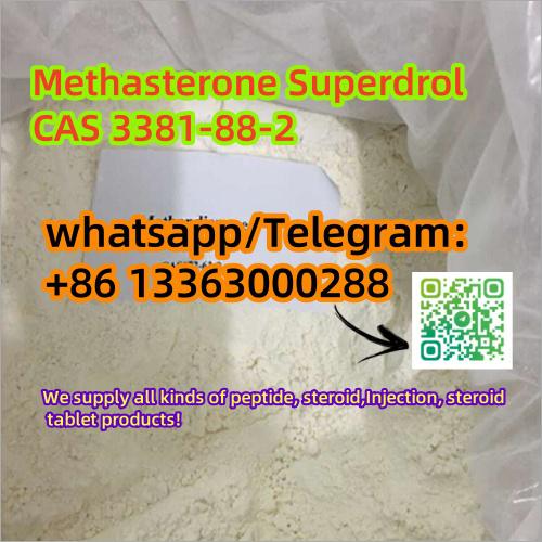 Methasterone Superdrol Steriod Powder CAS 3381-88-2