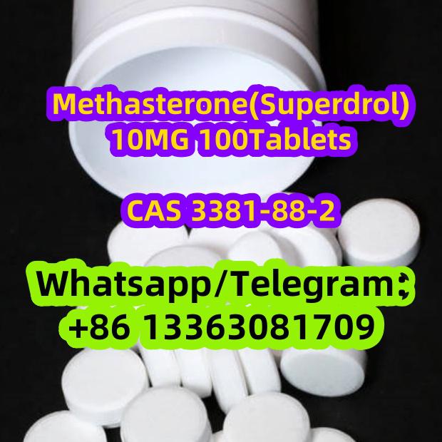 Methasterone (Superdrol) 10MG*100pcs Tablets/Bottle CAS 3381-88-2
