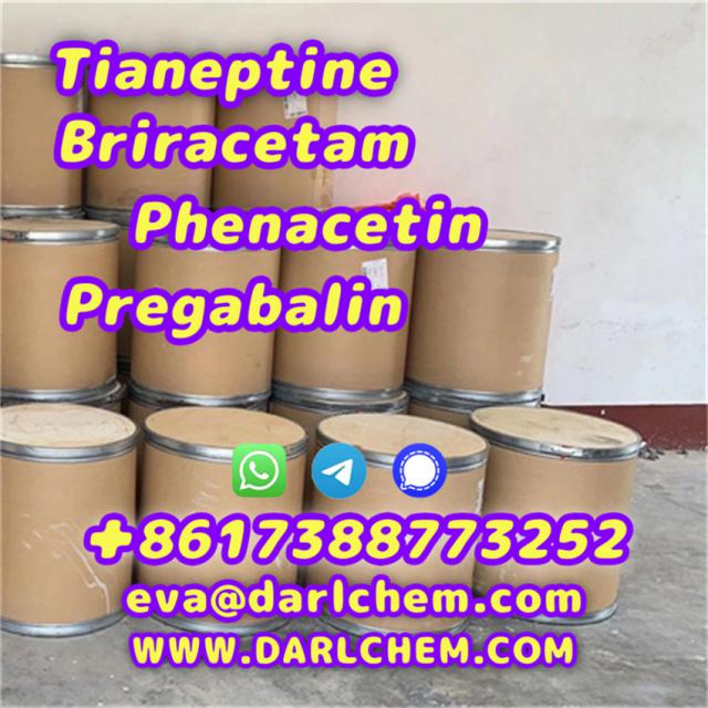 pregabalin Brivaracetam Tianeptine raw crystal powder 148553-50-8 Wholesale Price