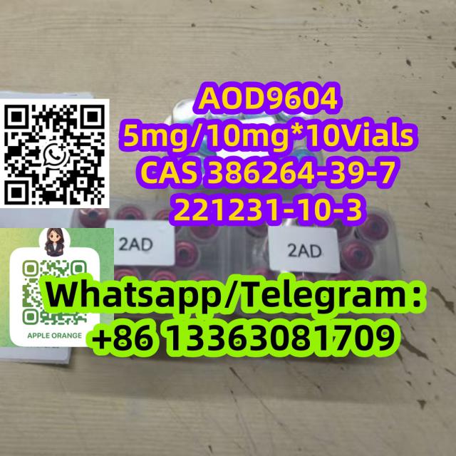 AOD9604 5mg/10mg*10Vials CAS 386264-39-7 221231-10-3