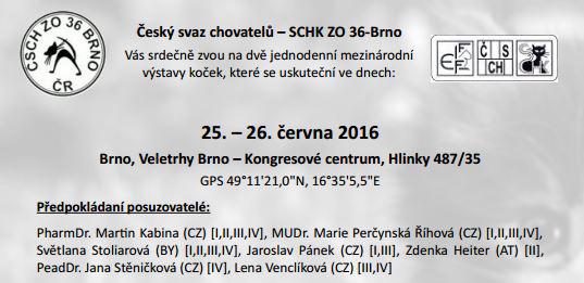 Mezinrodn vstava koek - 25. - 26. ervna 2016
