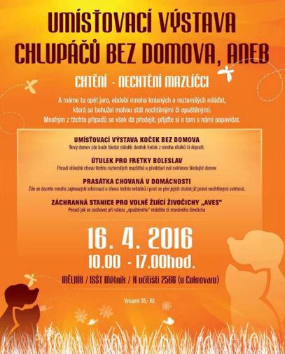 Umisovac vstava chlup bez domova, aneb chtn - nechtn - 16. dubna 2016