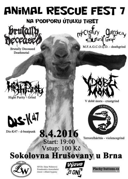 Animal rescue fest 7 - 8. dubna 2016