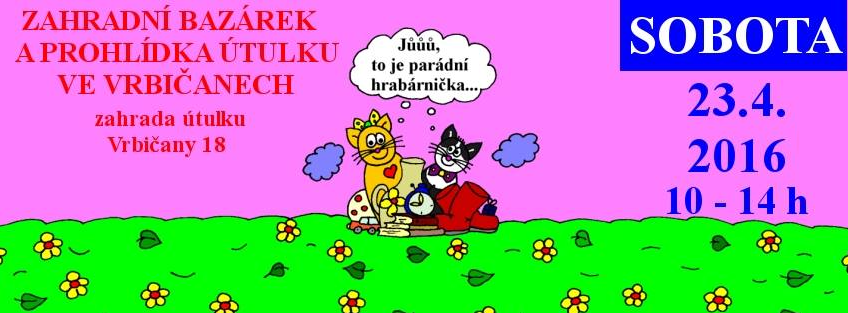Zahradn bazrek a prohldka tulku ve Vrbianech - 23. dubna 2016