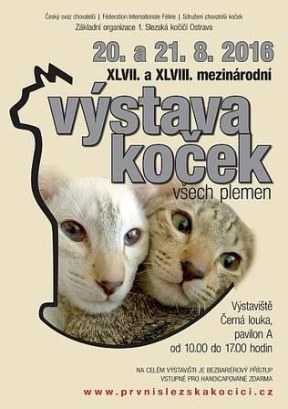 Mezinrodn vstava koek - 20. - 21. srpna 2016