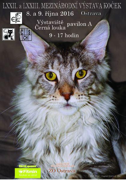 Mezinrodn vstava koek (FIFe) - 8. - 9. jna 2016