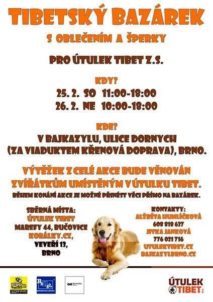 Tibetsk bazrek s obleenm a perky - 25. - 26. nora 2017