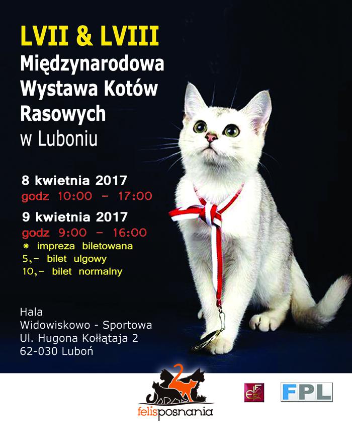 Mezinrodn vstava koek (FIFe) - 8. - 9. dubna 2017
