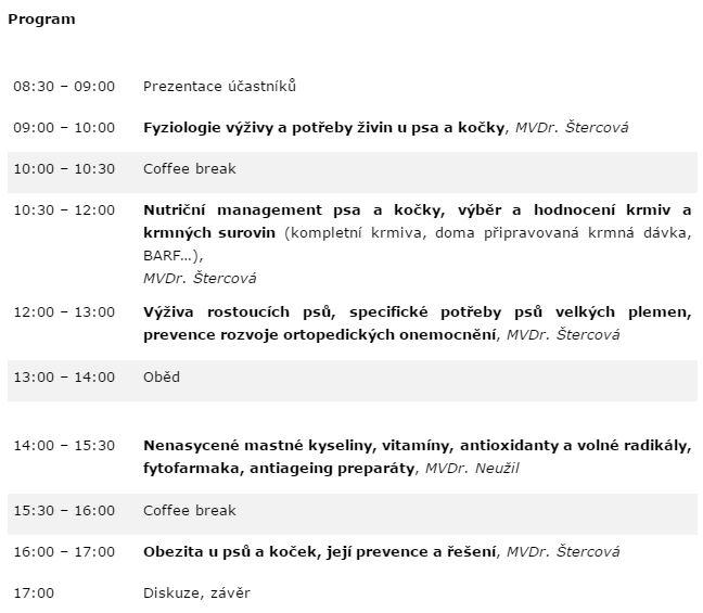 Pednka: Viva ps a koek - 22. dubna 2017