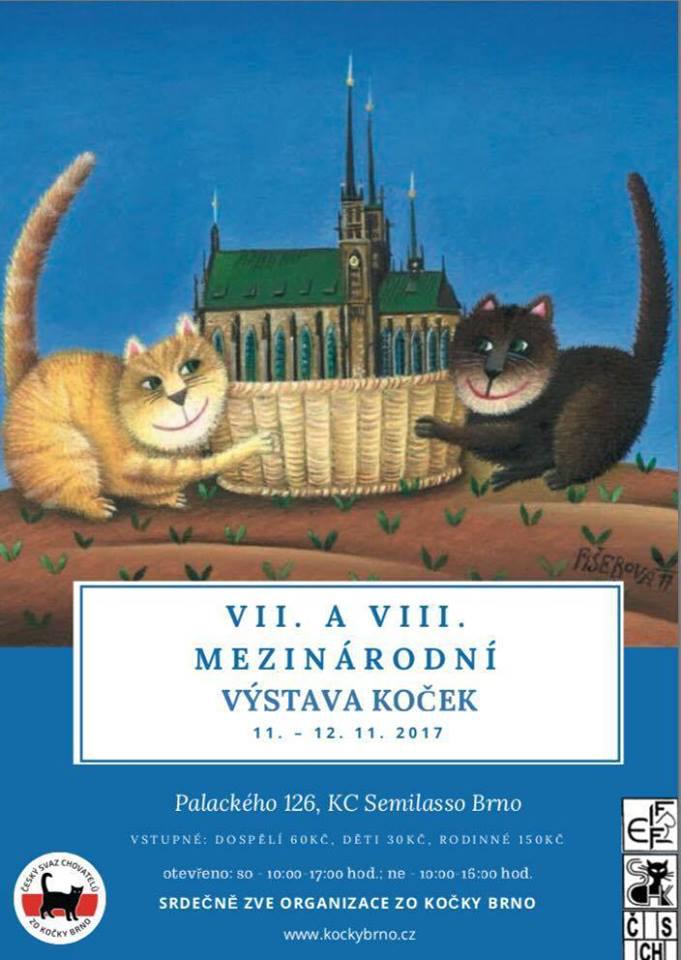 VII. a VIII. mezinrodn vstava koek (FIFe) - 11. - 12. listopadu 2017