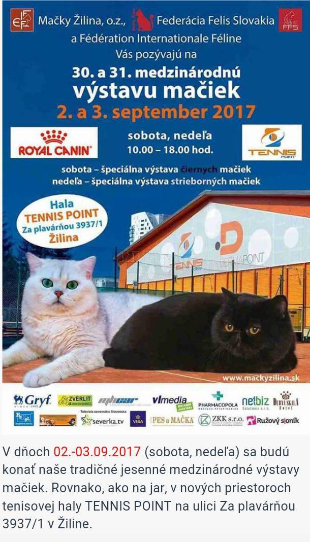 30. - 31. mezinrodna vstava maiek - 2. - 3. z 2017