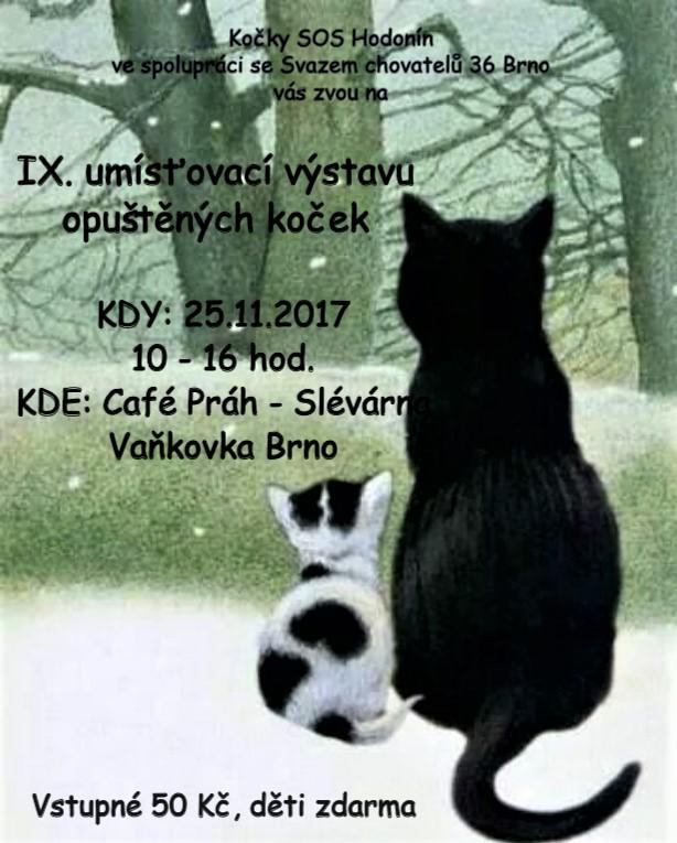 IX. umisovac vstava oputnch koek - 25. listopadu 2017