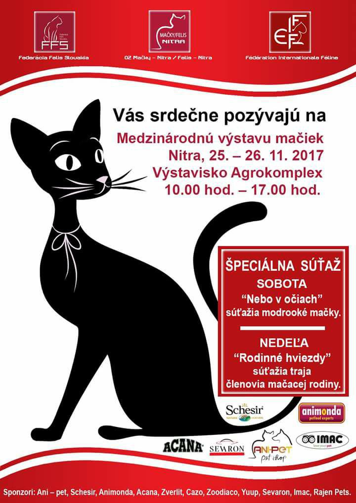 Mezinrodna vstava maiek  - 25. - 26. listopadu 2017