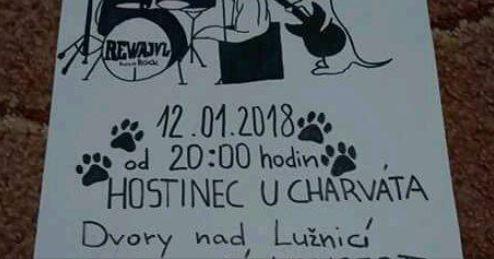 Charitativn koncert pro Animal Rescue B a Cibela z. s. - 12. ledna 2018