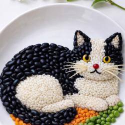 Vojta ��kal, �e by to ne�jedl.-))
Pr�, kde je maso?.-))