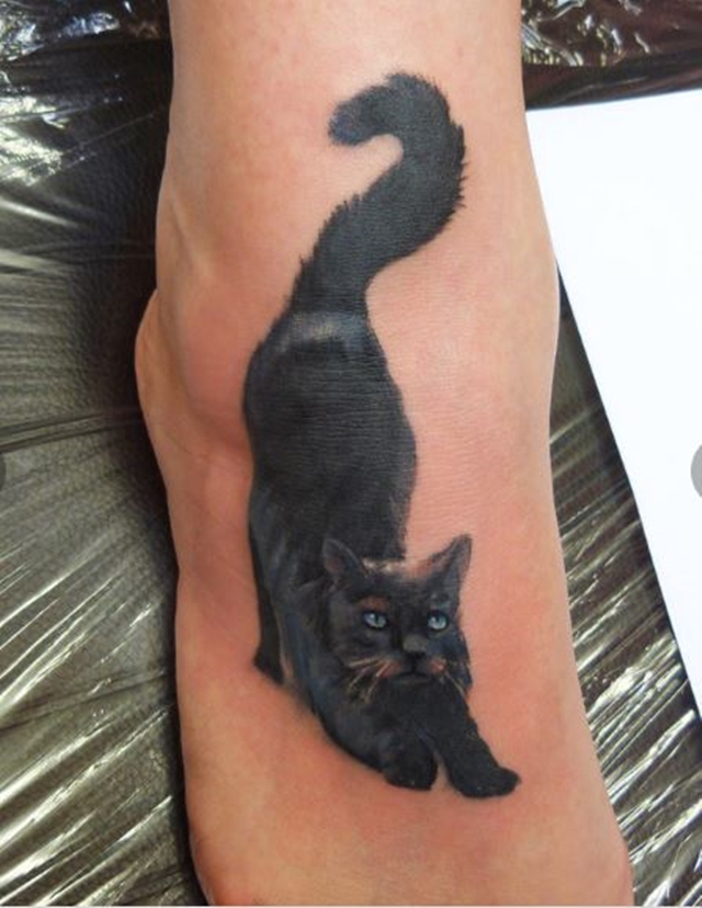 Koi tetovn / Cat tattoo